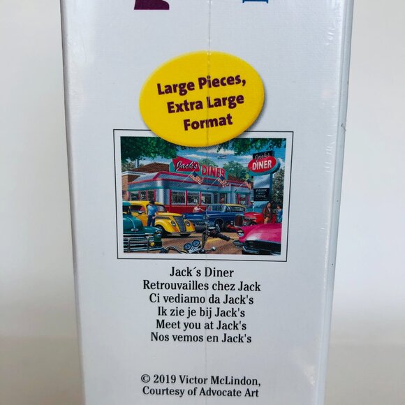 New sealed Ravensburger 750 pcs Large Format Adult Puzzle-Meet at Jack's - Picture 14 of 16